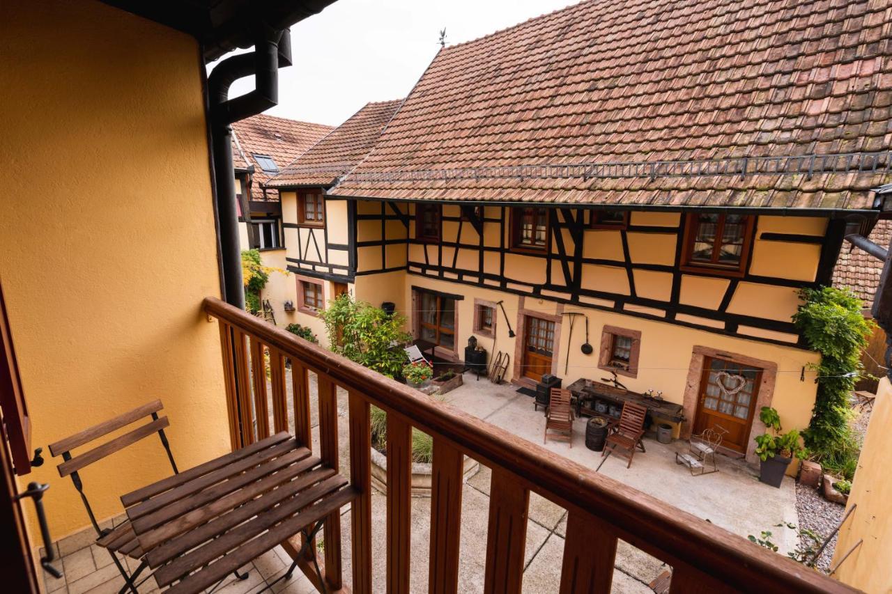 La Cour St-Fulrad - Appartements Saint-Hippolyte  Exteriör bild