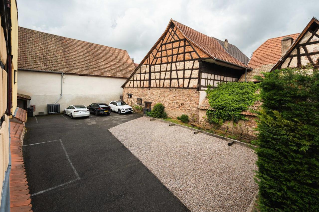 La Cour St-Fulrad - Appartements Saint-Hippolyte  Exteriör bild